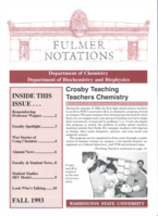 Chemistry Notations, Fall 1993