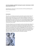 Neck Pain in MEDLINE and MeSH:  Charting the semantic relationship of a MeSH term to article title words