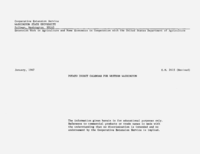 Potato insect calendar for western Washington