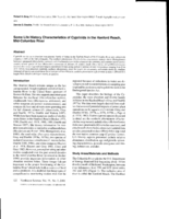 Some life history characteristics of cyprinids in the Hanford Reach, mid-Columbia River