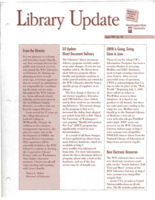 Library Update, April 1999, no. 19