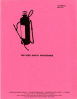 Pesticide safety procedures