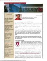 CougaRx Alumni Newsletter, August 2014