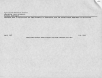 Insect and disease spray schedule for home orchards for 1965