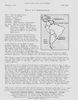 International farm youth exchange: This is Venezuela