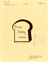 Bread baking series: 4-H project leader's guide