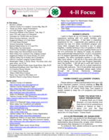 WSU Yakima County Extension 4-H Focus, May 2019