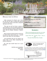 Weeder's Digest, March 2010