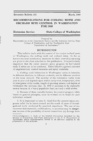 Recommendations for codling moth and orchard mite control in Washington in 1940