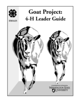 Goat project: 4-H leader guide