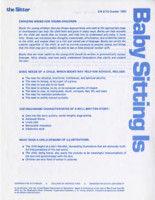 Choosing books for young children