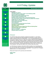 4-H Friday Update, May 1, 2015