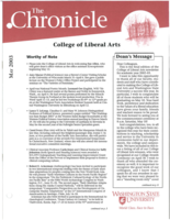 The Chronicle, May 2003