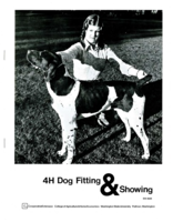 4-H dog fitting and showing