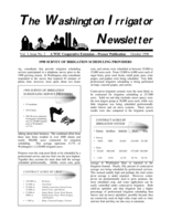 Washington Irrigator Newsletter, October 1998