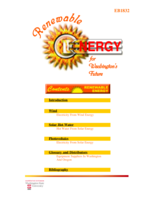 Renewable Energy for Washington