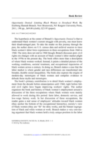 Opportunity Denied: Limiting Black Women to Devalued Work