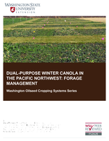 Dual-purpose winter canola in the Pacific Northwest: Forage management