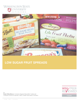 Low sugar fruit spreads