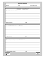 4-H Project Record, Level 2