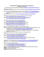 Grays Harbor County 4-H News Blast, June 14, 2018