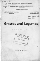 Grasses and legumes: Their simple characteristics