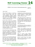 Self learning center 14: Citizen involvement in determining educational needs