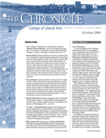 The Chronicle, October 2001