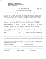 Host family application: I.F.Y.E international farm youth exchange