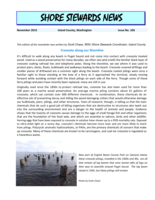 Shore Stewards News, Island County, WA, Issue 106