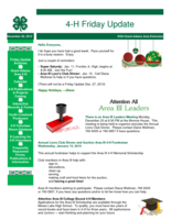 4-H Friday Update, December 20, 2013