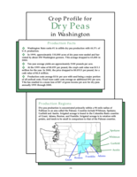 Crop Profile for Dry Peas in Washington