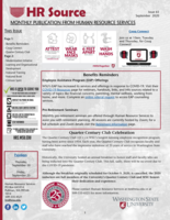 HR Source Newsletter, September 2020