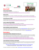 CloverGram, July 31, 2020