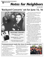WSU Vancouver Notes for Neighbors, June/July 2001