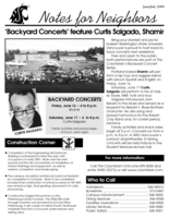 WSU Vancouver Notes for Neighbors, June/July 2000