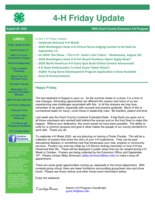 4-H Friday Update, August 28, 2020