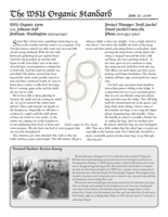 WSU Organic Standard, June 20, 2006