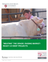 "Meating" the grade: Raising market-ready 4-H beef projects