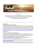 Solar Newsbriefs, October 1, 2020