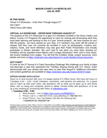 Mason County 4-H News Blast, July 20, 2020