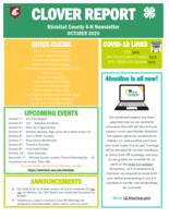 Klickitat Clover Report, October 2020