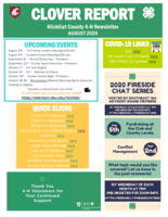 Klickitat Clover Report, August 2020