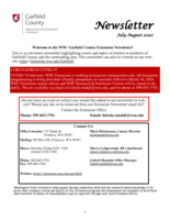 Garfield County Extension Newsletter, July-August 2020