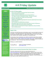 4-H Friday Update, September 18, 2020