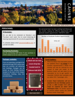 CAHNRS Business Center Newsletter, September 2020