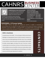 CAHNRS Business Center Newsletter, April 2020
