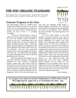 WSU Organic Standard, August 23, 2010