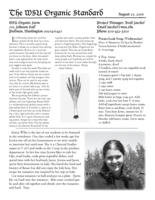 WSU Organic Standard, August 15, 2006