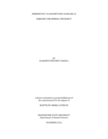 Homeostatic glucocorticoid signaling is required for normal pregnancy